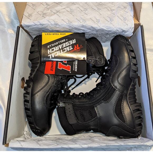 Men's Belleville 8" Khyber TR960Z Hot Weather Side-Zip Tactical Boots Size 7.5R - Picture 9 of 14
